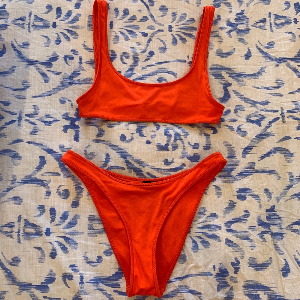Triangl Orange Bikini